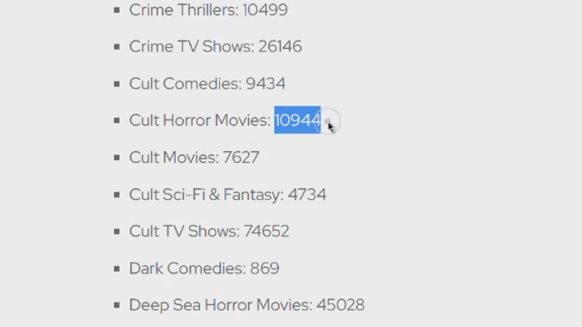 Use Netflix Codes to Find All the Horror Movies - What the Tech?